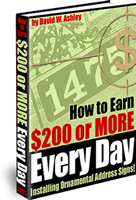 Risk Free Home-Based Business Opportunity - Earn $200 or More Everyday